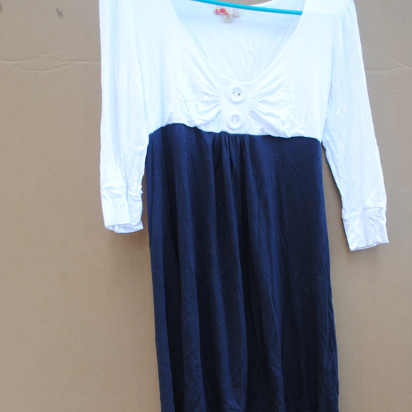 forever 21 M blk&w dress - Picture 1 of 4